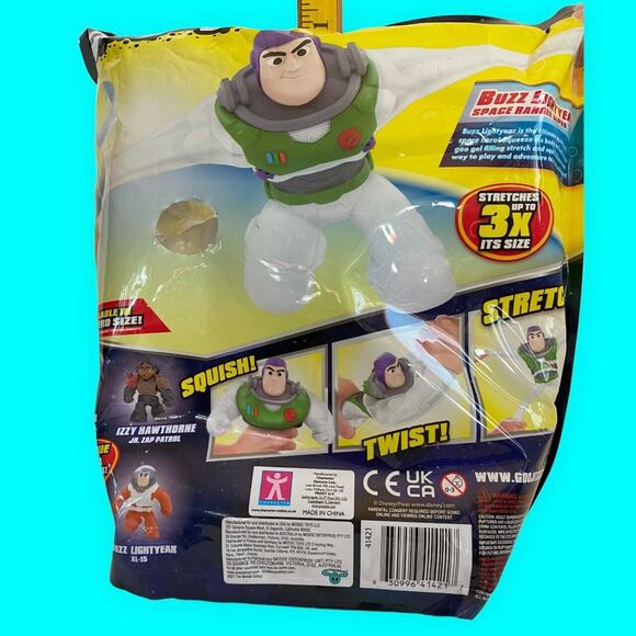 Heroes of Goo Jit Zu Disney Pixar Buzz Lightyear Stretches up to 3x His Size - Picture 3 of 12
